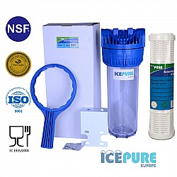 10inch Filterhuisset met Wasbare Filter van Icepure ICP-YDWF10-100